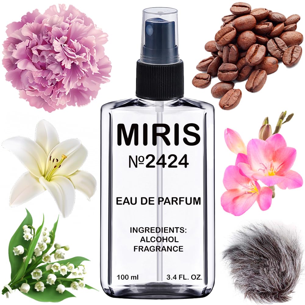 MIRIS No. 2424, Inspired by Noa, Long-Lasting Eau de Parfum for Women, Spray 3.4 Fl Oz / 100 ml