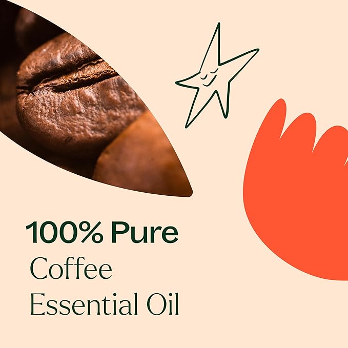 Plant Therapy Coffee Essential Oil 100% Pure, Undiluted, Natural Aromatherapy, Therapeutic Grade 10 mL (1/3 oz)
