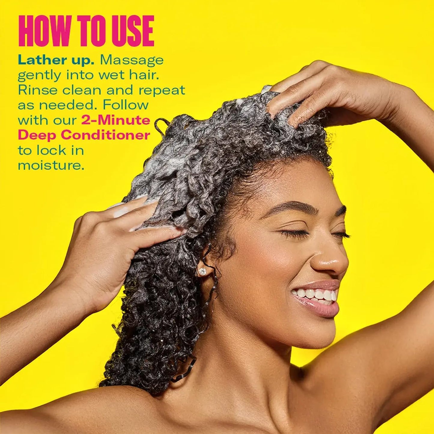 Mielle Kalahari Melon & Aloe Deep Sulfate Free Shampoo - Hydrating & Clarifying Shampoo for Dry, Curly, and Textured Hair - Removes Buildup & Delivers 5 Days of Moisture (12 fl oz)