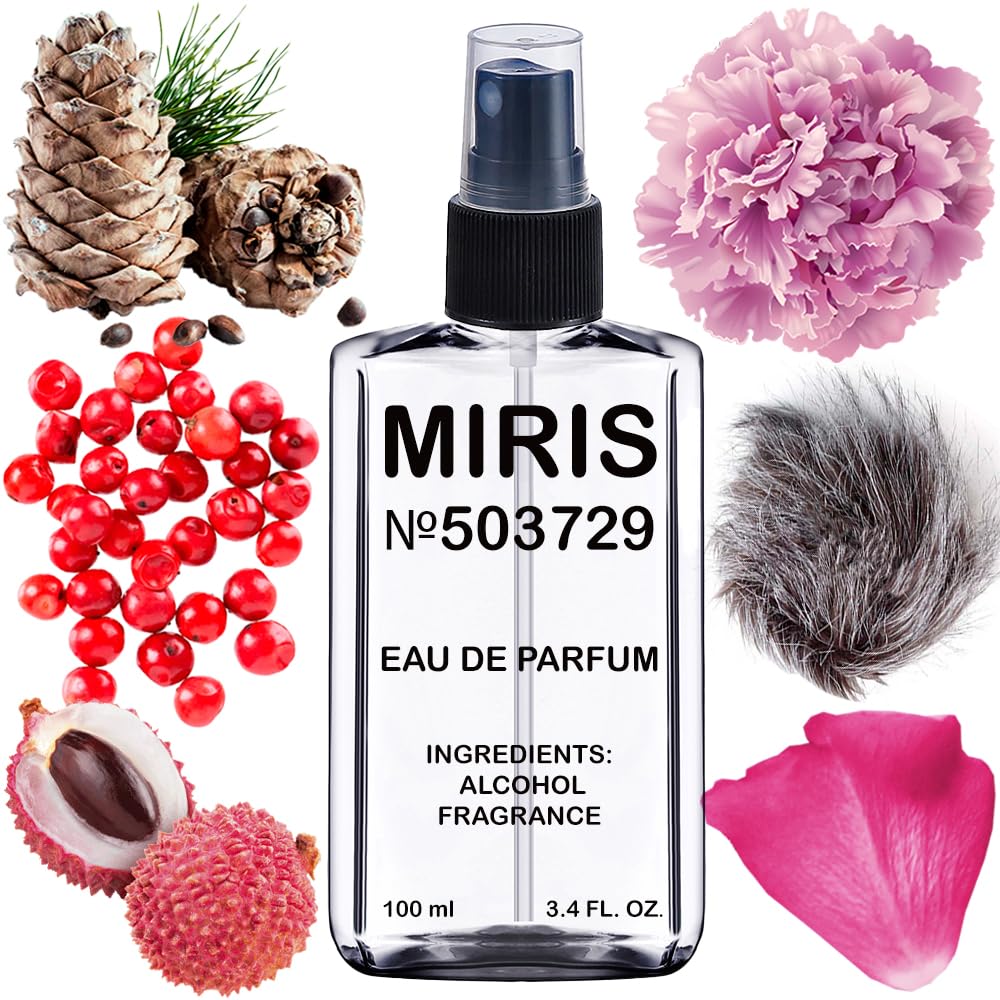 MIRIS No. 503729, Inspired by Lust in Paradise, Long-Lasting Eau de Parfum for Women, Spray 3.4 Fl Oz / 100 ml