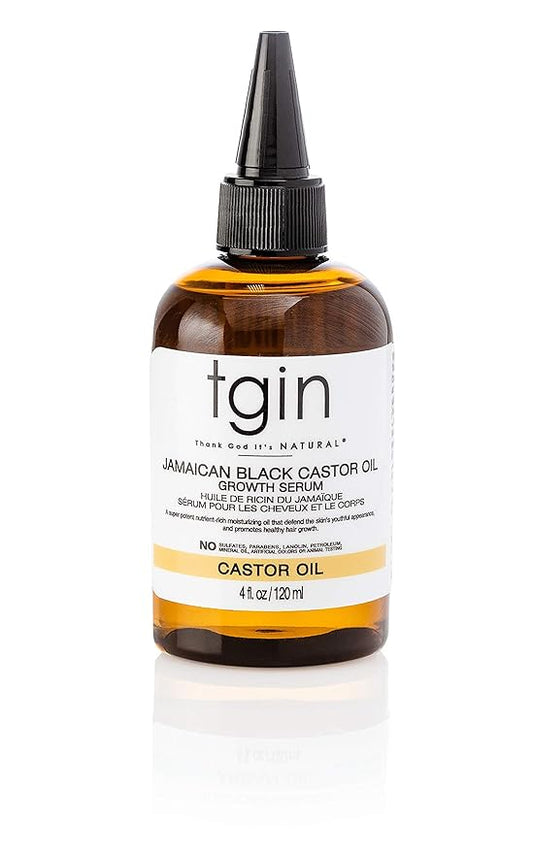 Thank God It's Natural tgin Jamaican Black Castor Oil, Hair & Body Serum - 4oz
