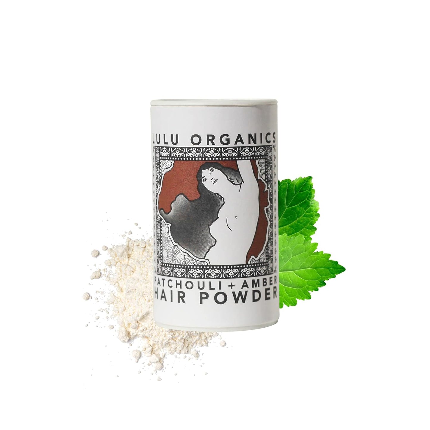 Dry Shampoo Powder for Dark, Blonde and Oily Hair, All Natural Body Powder for Women and Men, Paraben & Talc free No White Cast Synthetic Fragrance, Travel Size, Patchouli and Amber -1oz