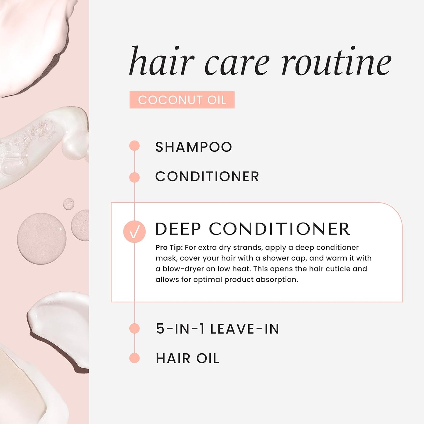HASK Dry Shampoo Duo (4.3oz-Qty 2) & Deep Conditioner Packette, Aluminum-Free, Sulfate-Free, Paraben-Free, Color Safe, for All Hair Types (Coconut)