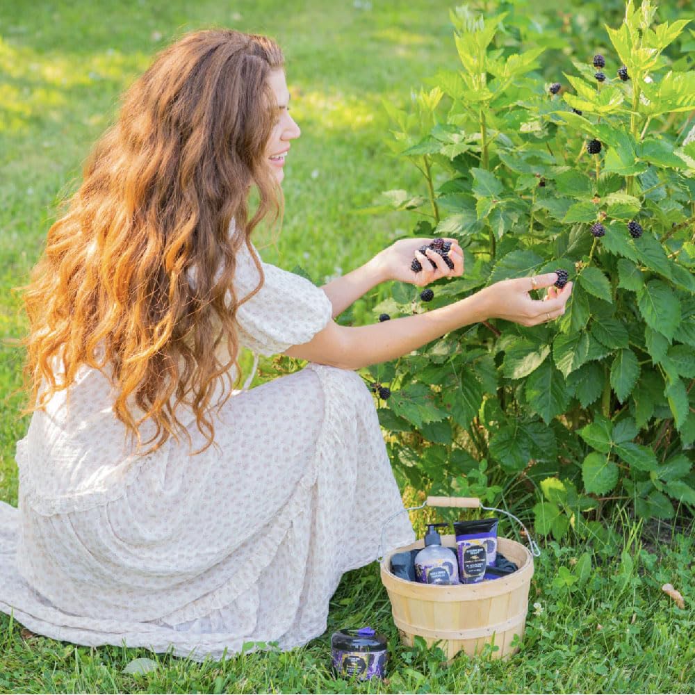 Camille Beckman Glycerine Hand Therapy Cream, Blackberry Lavender, 6 Ounce