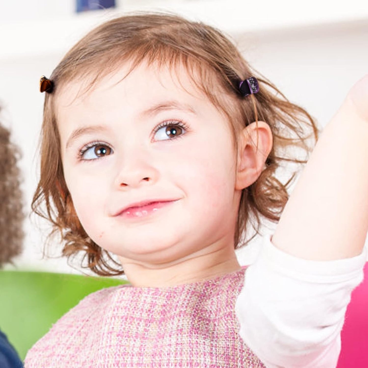 YOHAMA 36 Pcs Hair Clips Mini Glossy Claw Clamp Colorful Great for Design Children Women Girls Hairstyles Decroation Buns Pining Bangs Strong Grip Multifunction Little Clips.