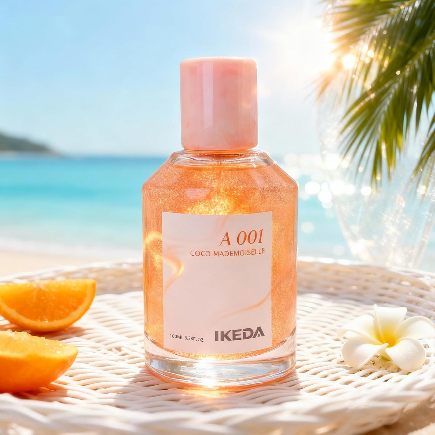 Ikeda Women's Eau de Parfum N° 506,100ml Long-Lasting Perfume Spray for Women & Men, Orange,Rose,Jasmine,Vanilla,Bergamot, Floral & Spicy, Gift for Romantic,Sweet,Warm Parfum