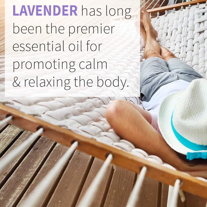 Garden of Life Essential Oil, Lavender 0.5 fl oz (15 mL), 100% USDA Organic & Pure, Clean, Undiluted & Non-GMO - for Diffuser, Aromatherapy, Meditation, Skincare, Sleep - Calming, Relaxing, Soothing