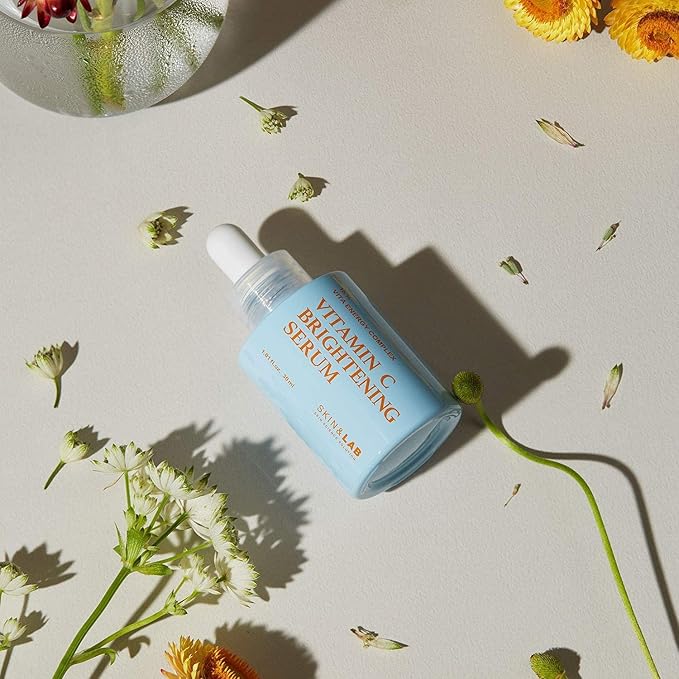 [SKIN&LAB] Vitamin Skincare Set: Includes Vitamin C Brightening Serum and Vitamin B Gel Cream
