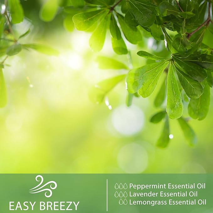 Peppermint Essential Oil, 1.01Fl.Oz (30ML) PHATOIL Pure Essential Oil Singles for Aromatherapy Diffusers, Humidifiers, Great for DIY Candle and Soap Making, Gift for Friend