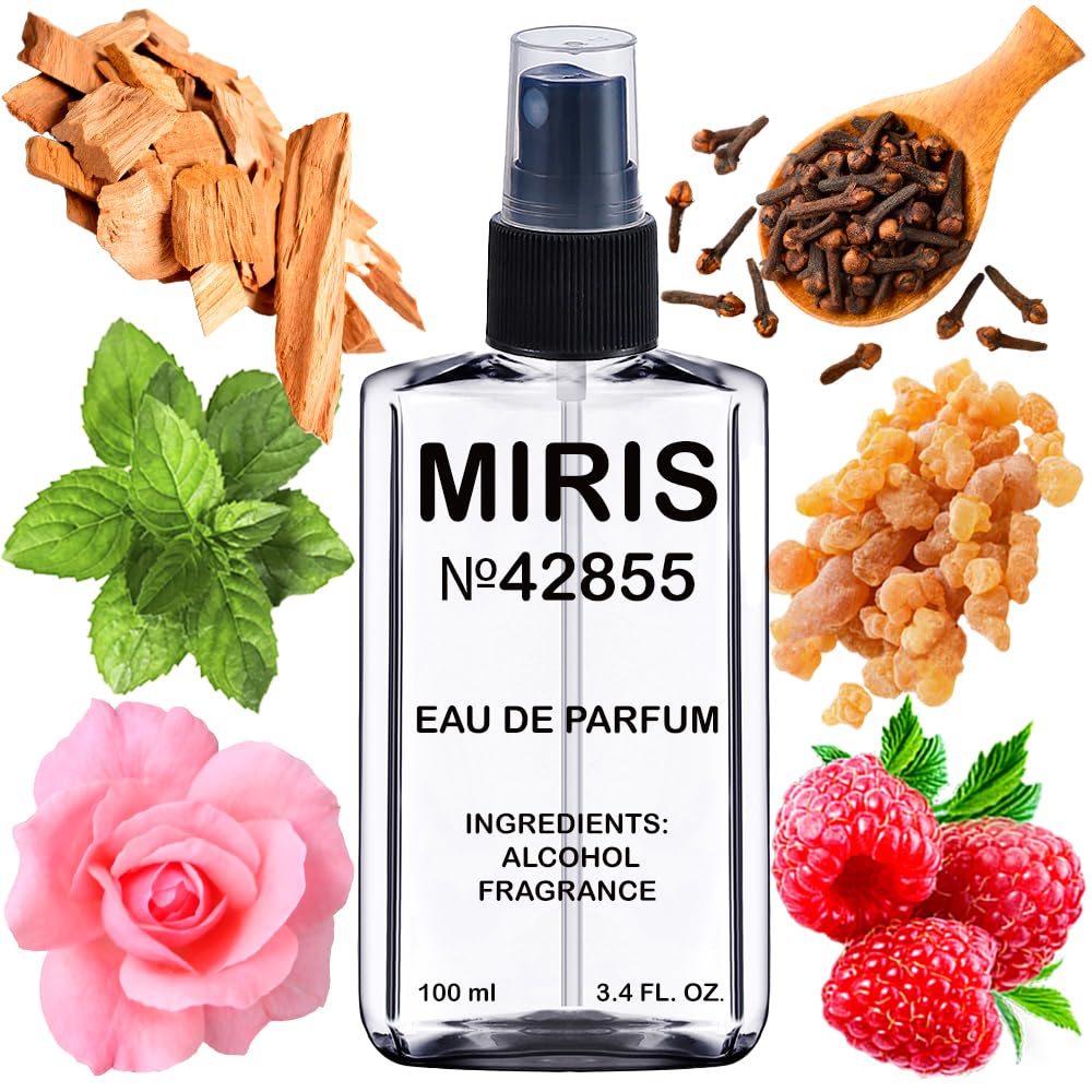 MIRIS No. 42855, Inspired by Portrait Of A Lady, Long-Lasting Eau de Parfum for Women, Spray 3.4 Fl Oz / 100 ml