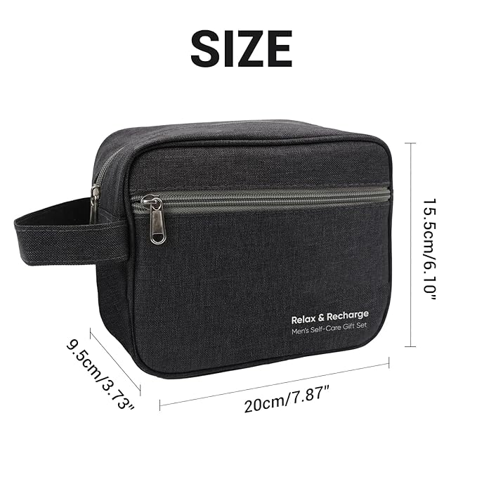 Bath Gifts for Men, 10 Pcs Herbal Mens Spa Set, Bath and Body Gift Basket Includes Shower Gel, Face Wash, Face Cream & More, Fathers Day Gifts for Him