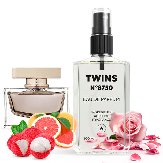 TWINS Impression of Rose The One | Perfume for Women Eau de Parfum | No.8750 | 3.4 Fl Oz / 100 ml