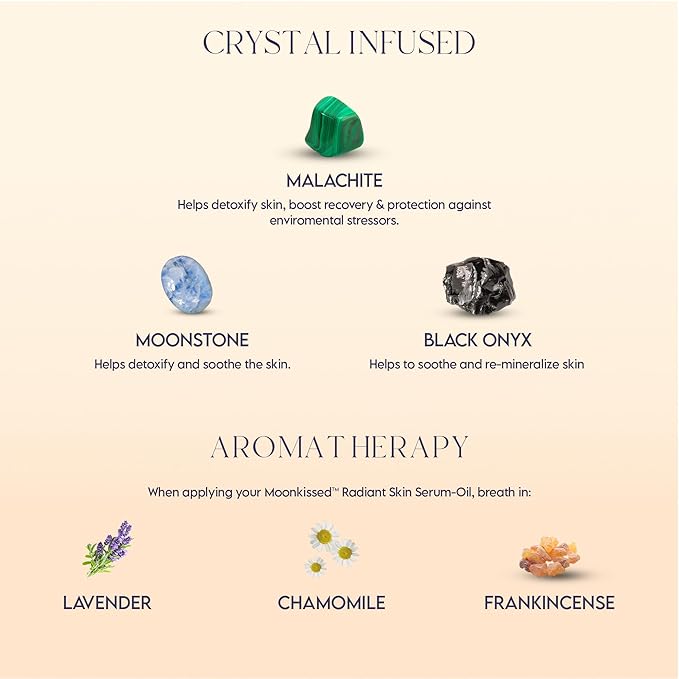 ieró Beauty Moonkissed Radiant Skincare Restorative Serum Oil | Face Moisturizer | Hydrating Face Oil Treatment | Anti Aging | Restore Suppleness | All Skin Types | 1 FL OZ/30ML | Made in Italy