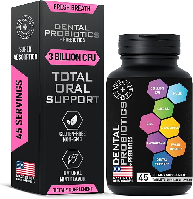 Dental Probiotics for Teeth and Gums and Vegan Collagen - General Wellness Bundle