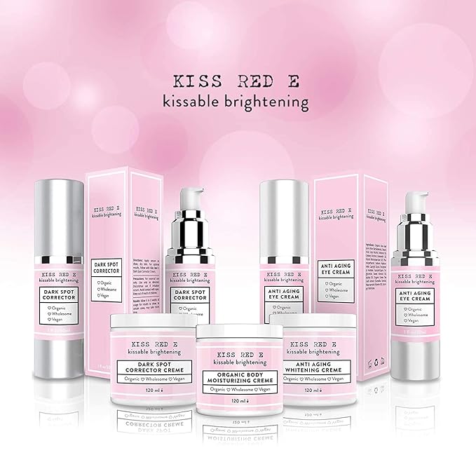 KissRedE Anti-Aging Eye Cream for Dark Circles, Puffiness, Fine Lines, and Wrinkles - Fragrance-Free, 1 Fl Oz