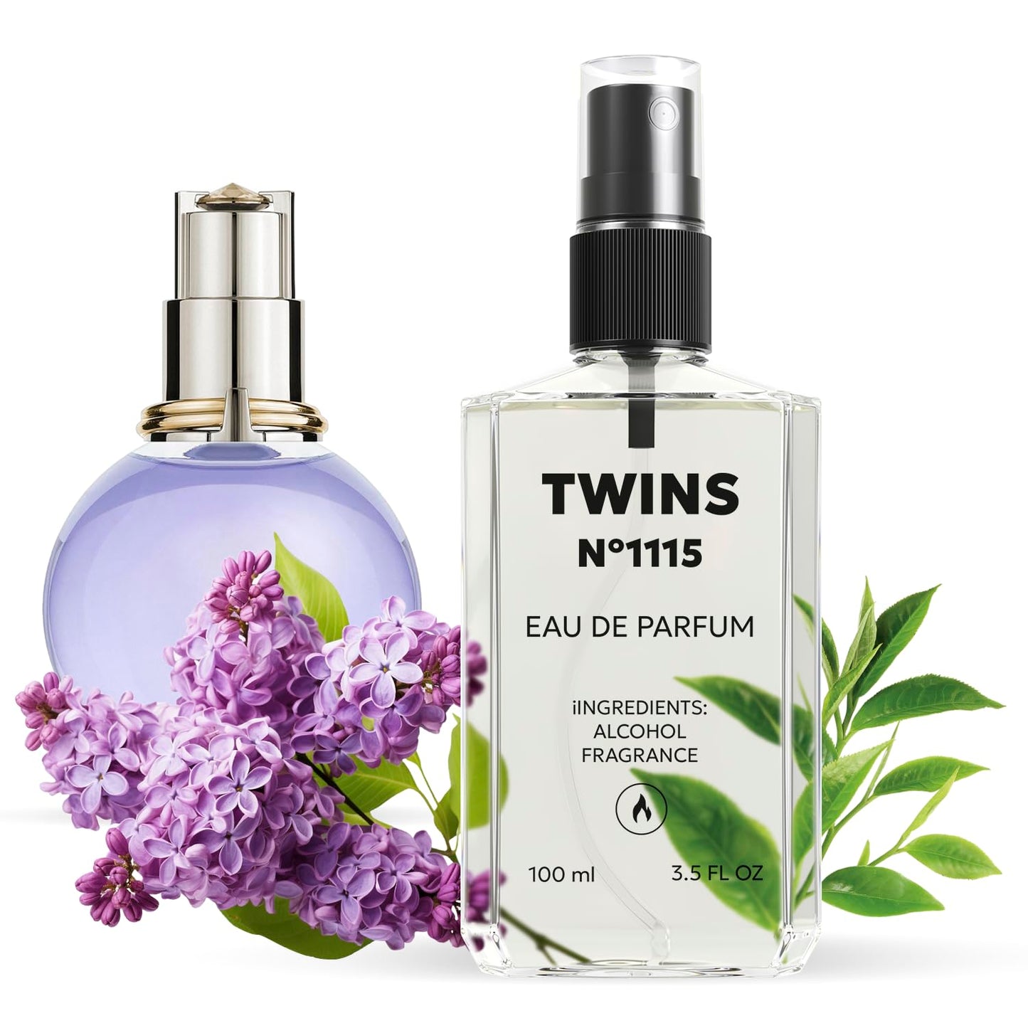 TWINS Impression of Eclat | Perfume for Women Eau de Parfum | No.1115 | 3.4 Fl Oz / 100 ml