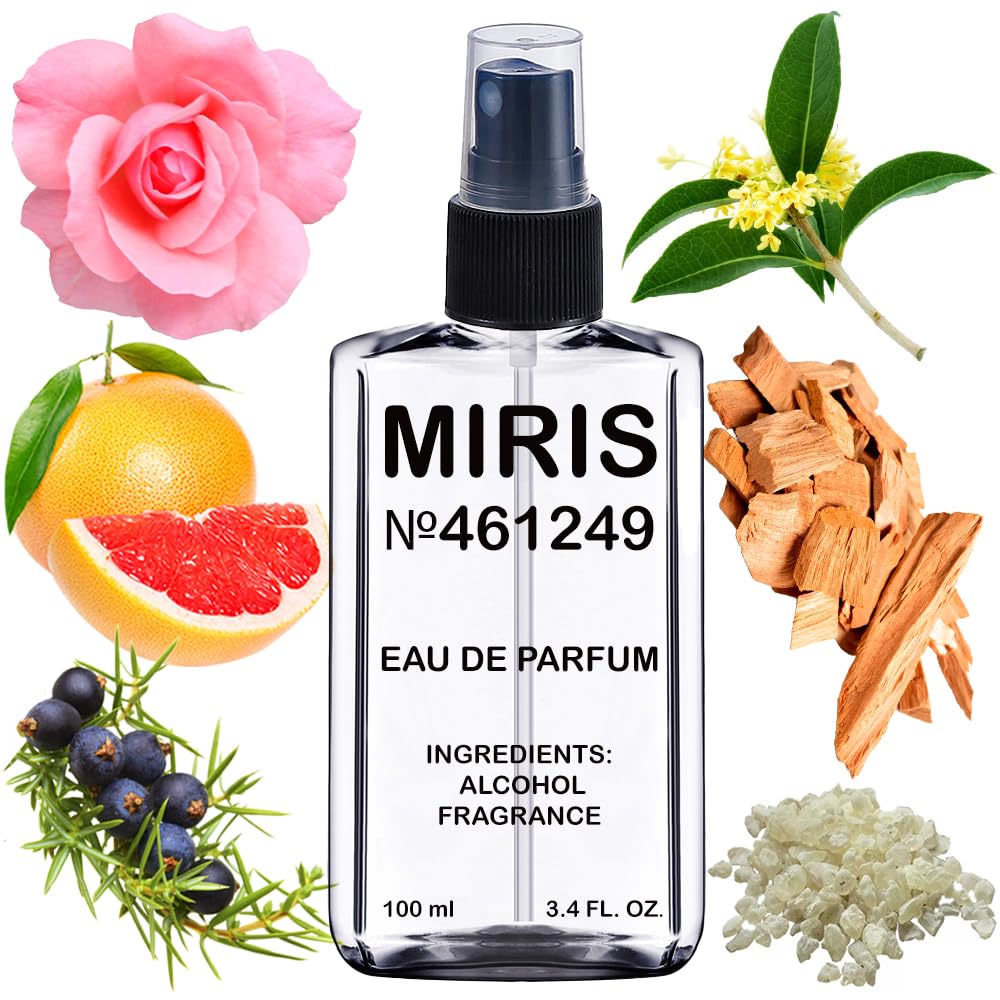 MIRIS No. 461249, Inspired by Escent 04, Long-Lasting Unisex Eau de Parfum for Women & Men, Spray 3.4 Fl Oz / 100 ml