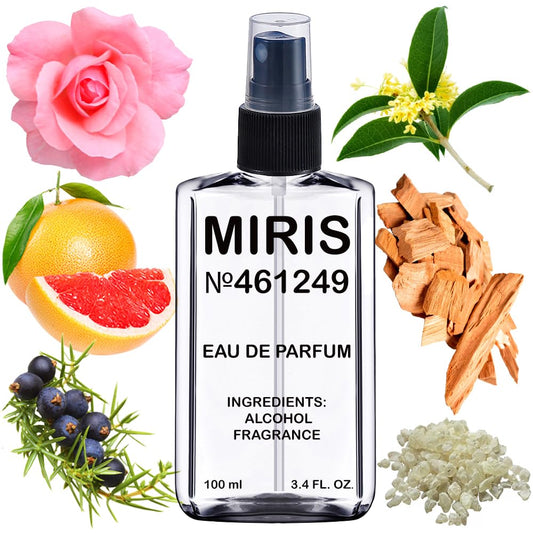 MIRIS No. 461249, Inspired by Escent 04, Long-Lasting Unisex Eau de Parfum for Women & Men, Spray 3.4 Fl Oz / 100 ml