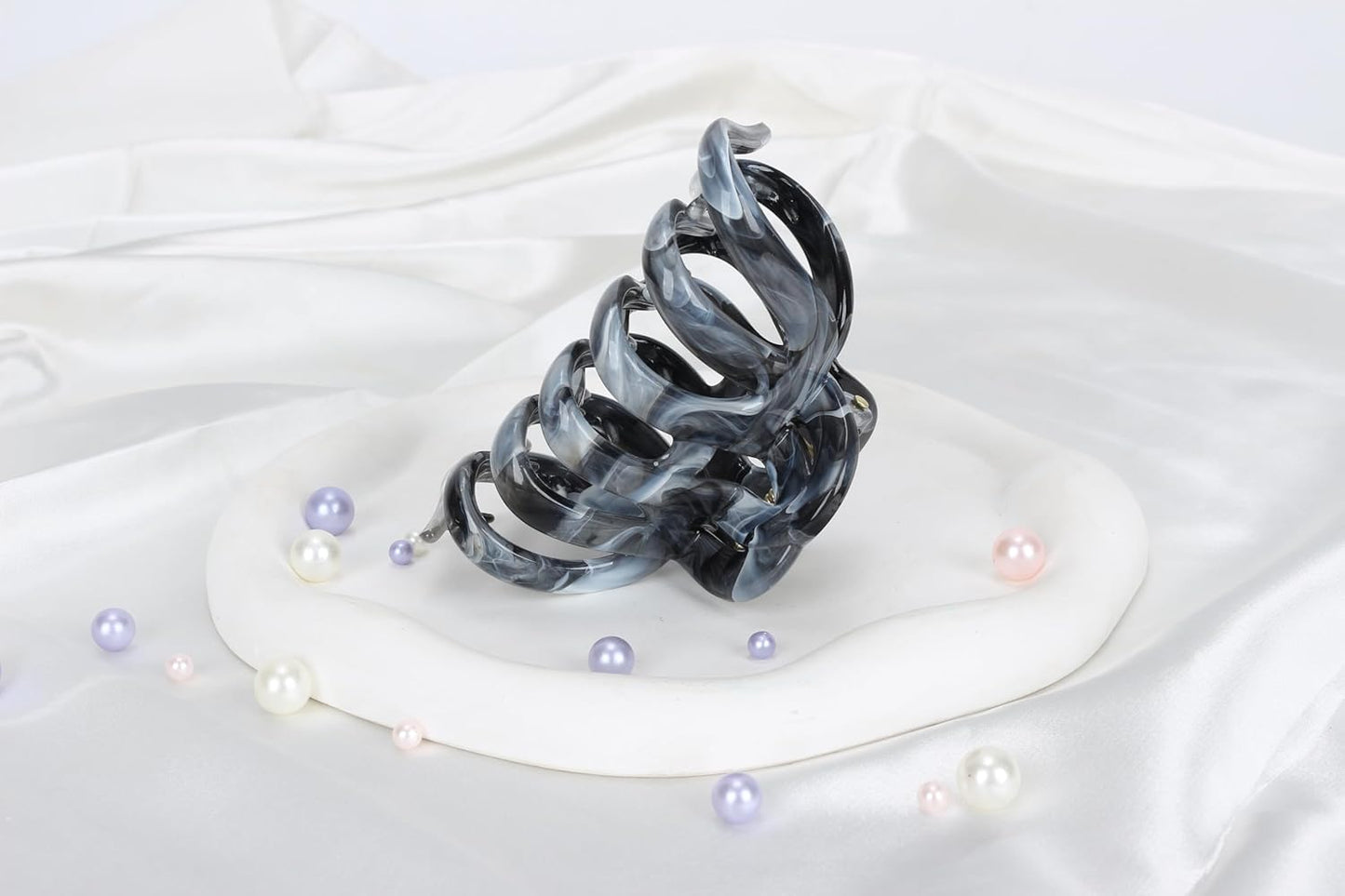 Octopus Hair Claw Clips for Thick, Long, Wavy, Curly Hair - French Large Big Clips, Strong Hold Non-Slip Grip, Tortoise Shell Accessories for Women