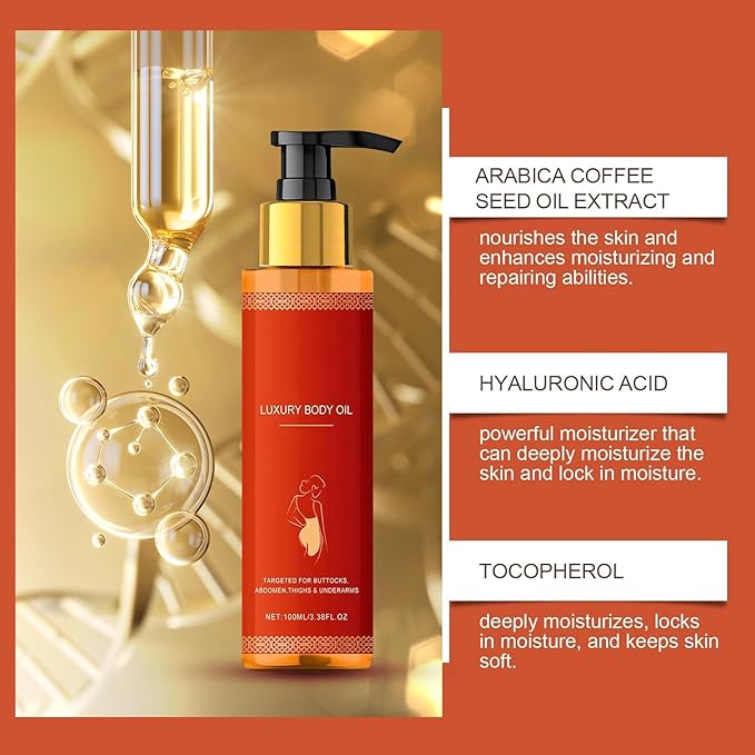 Body Firming oil Body oil, Hydrating and Firming Skin oil for Arms, Suitable for Full Body Use(3.38 fl oz)