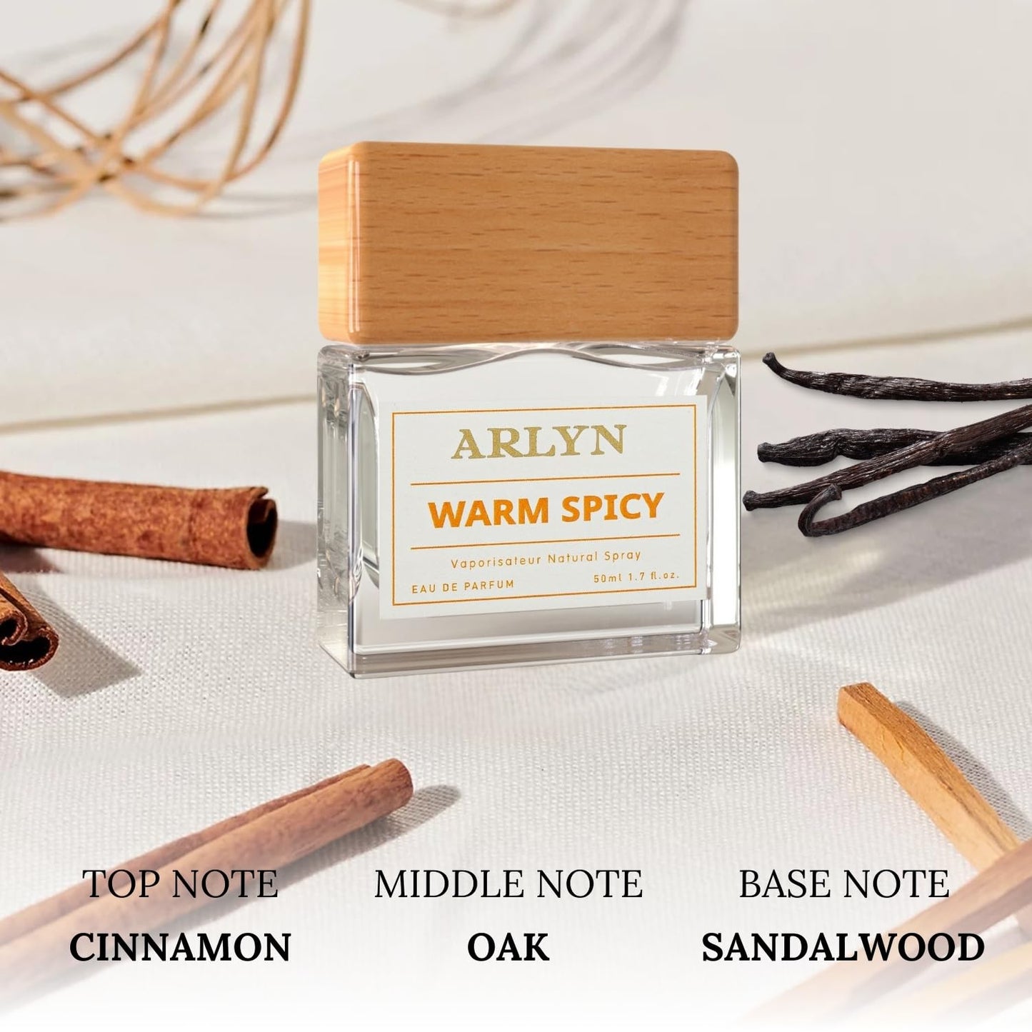 ARLYN Warm Spicy Eau de Parfum, Inspired by Killia.n Pari.s An.gel Sha.r.e,Long-Lasting Perfume For Men & Women, Vegan, Cruelty Free, Made In USA - 50 ml | 1.7 Oz