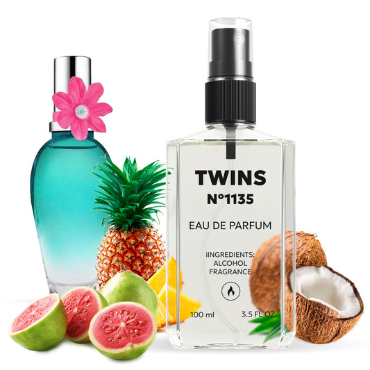 TWINS Impression of Born in Paradise | Perfume for Women Eau de Parfum | No.1135 | 3.4 Fl Oz / 100 ml