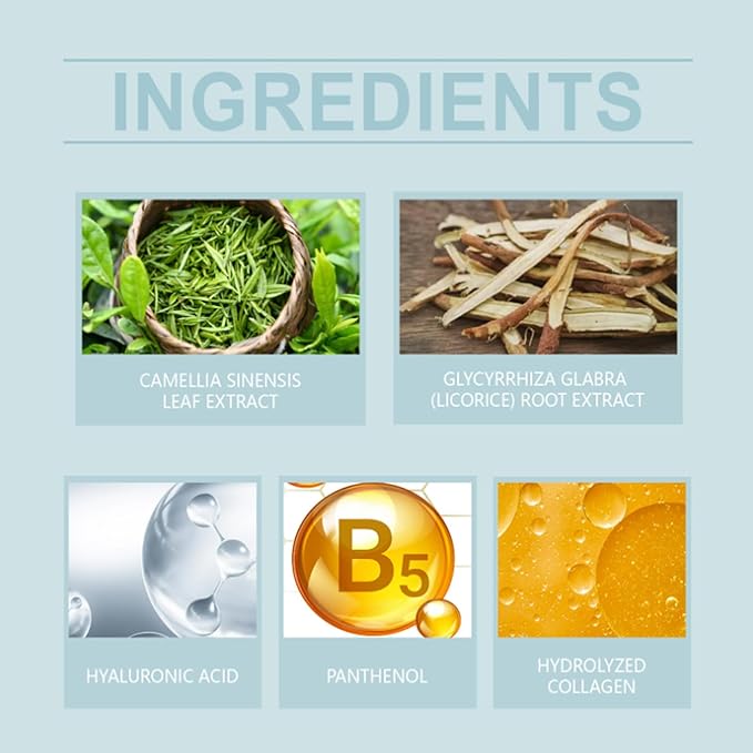 4 PACK Deep Collagen Overnight Mask, Bio-collagen Face Hydrogel Mask Korean Skincare Facial sheet masks for lifting, firming, and Elasticity Improvement (Hyalu-B5 Mask)