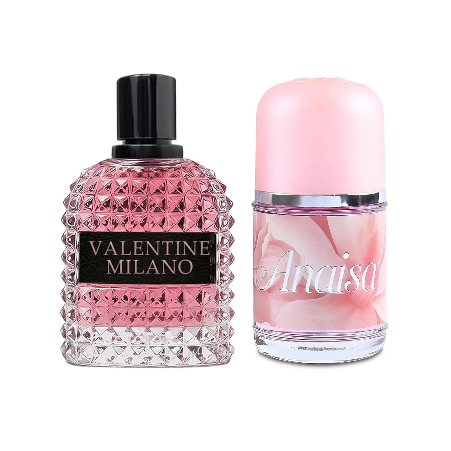 Women's Perfume Combo Set Milano Women&Anaisa Floral Fruity Fragrance Eau De Parfum Elegant 100ml Bottle Natural Spray Each for Daily Used