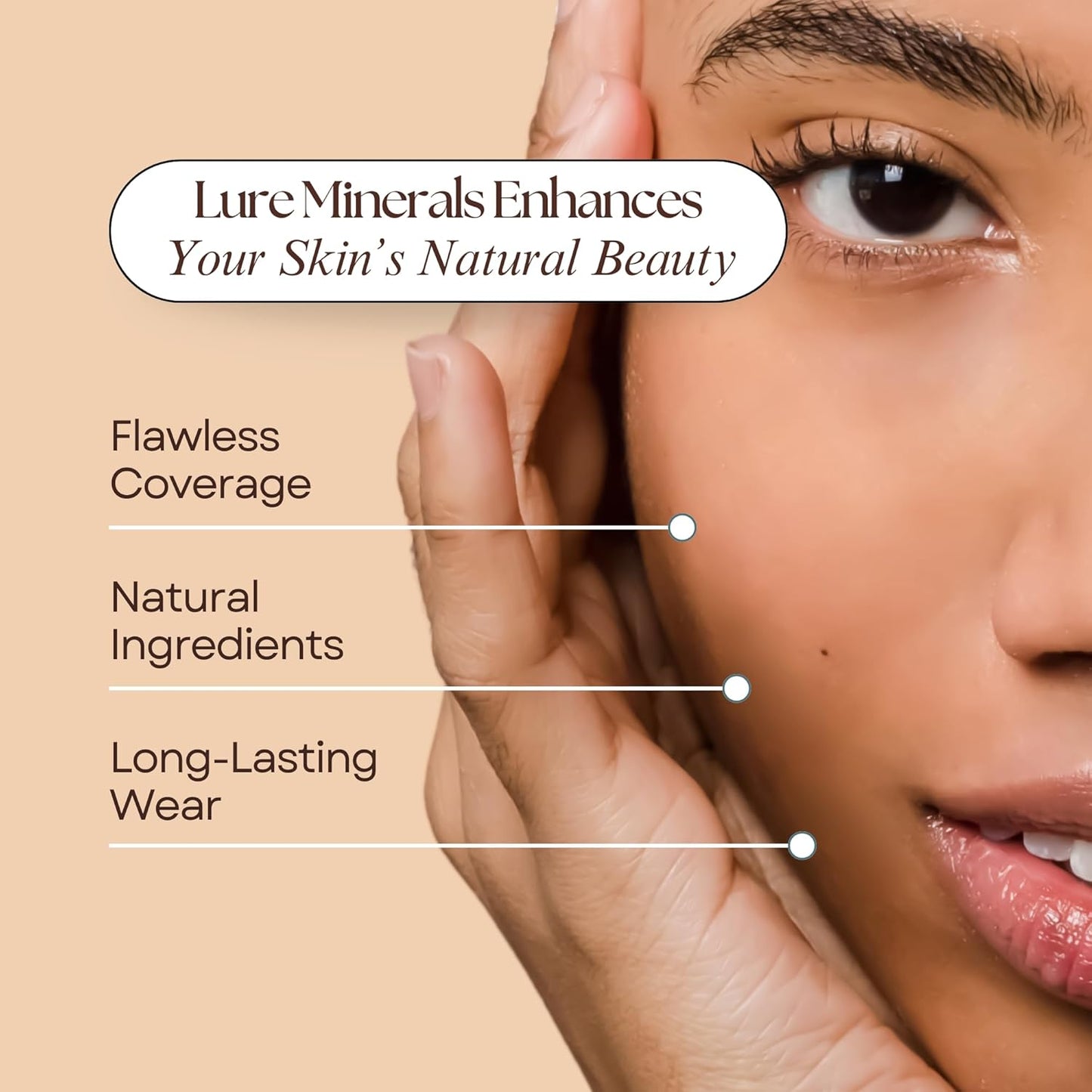 Lure Minerals Bronze warmth All over Face Bronzer (Compare to Bare Minerals) (Warmth) Large 1.oz Jar