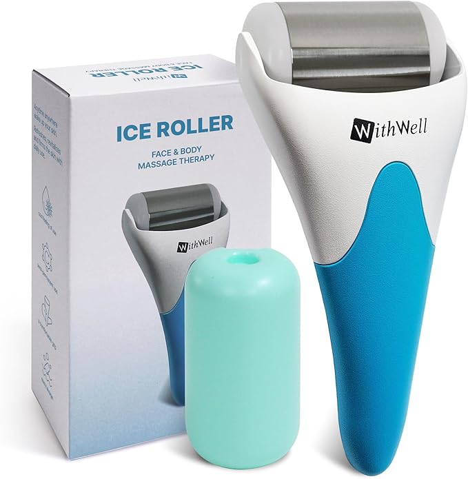 Stainless Ice Roller -Long-Term Durability,Smooth Skin Care Beauty Product; Korean Face Massager for Face and Eyes