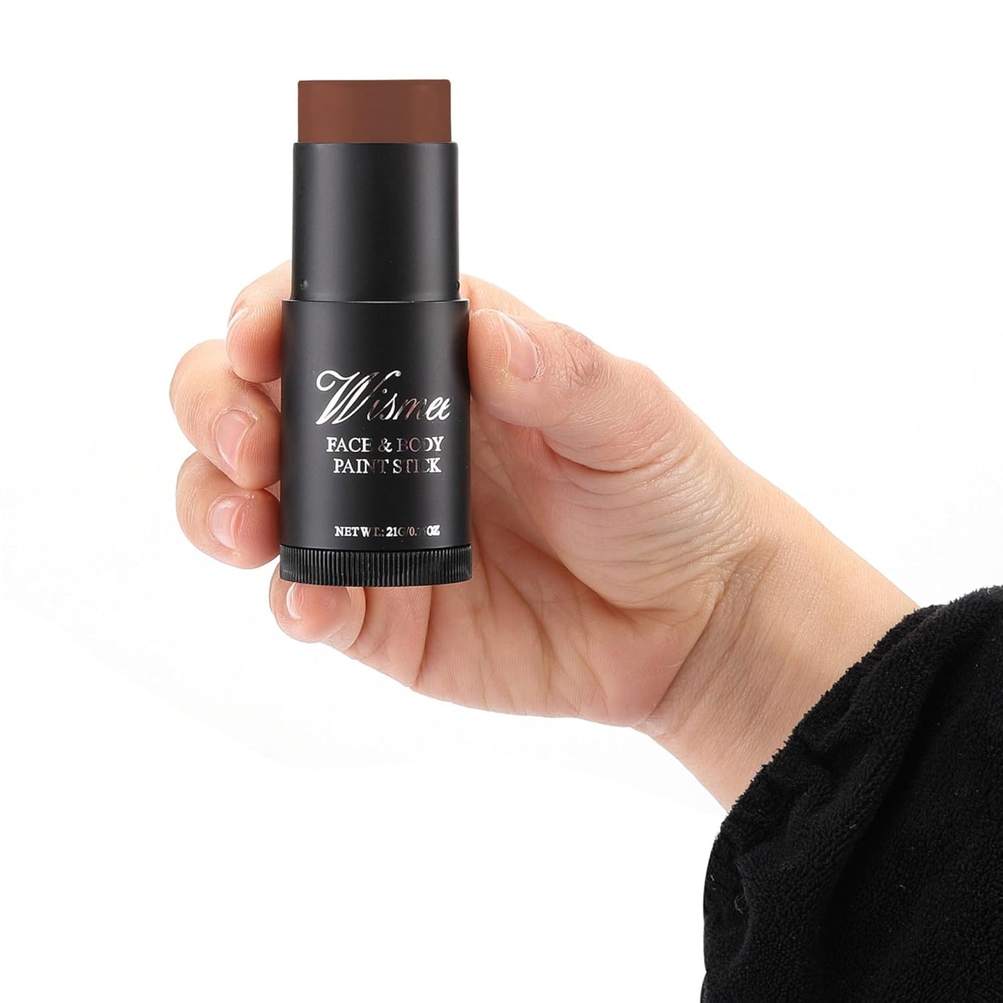 Brown Face Paint Stick - Non-Toxic Oil Based Face Makeup, High Pigmented Full Body Paint for Baseball, Softball, Football, Halloween & Special Effects Makeup