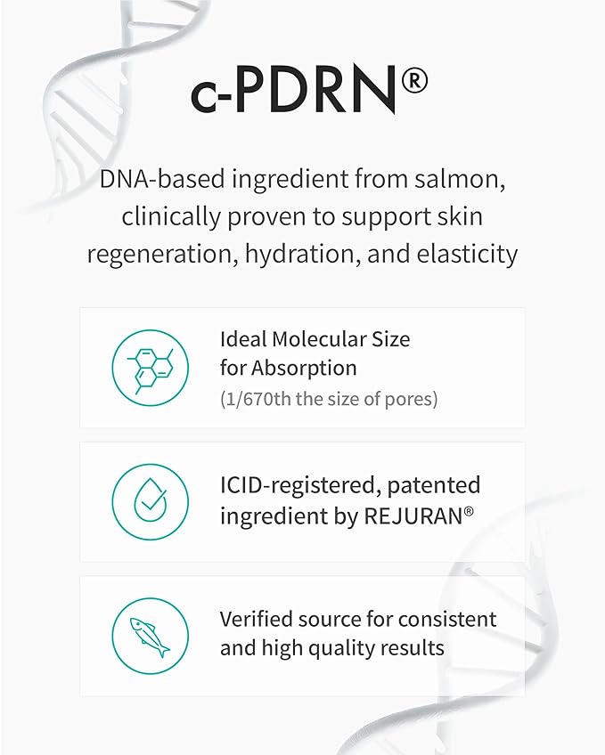 REJURAN® Advanced Active Night Repair Eye Cream, c-PDRN® - Anti-Aging, Firming, Moisturizing Eye Cream, Clinically Developed (0.52 oz)