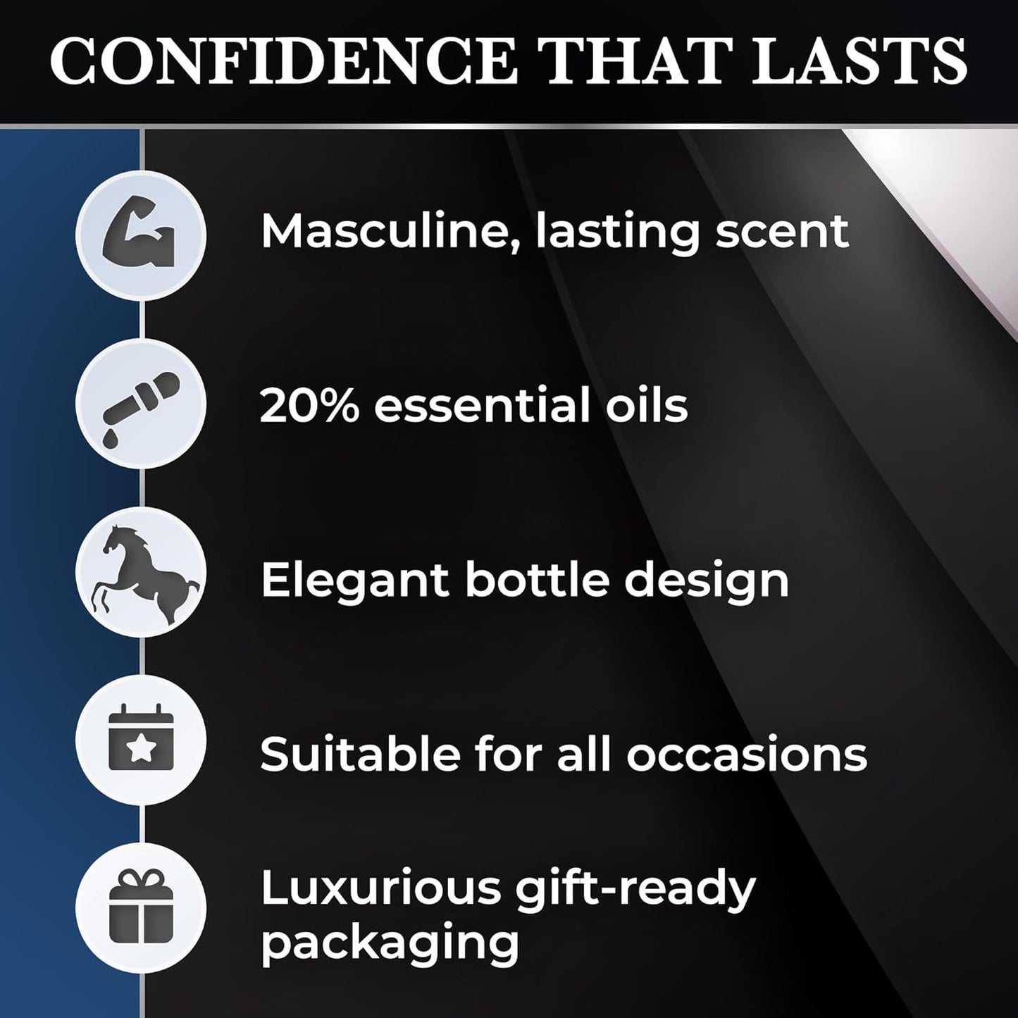 Beverly Hills Polo Club AQUA Eau de Parfum for Men - 3.4 Fl Oz (103.5ml) Long-Lasting Aquatic Fragrance | Sophisticated Scent with Iconic Metal Horse Cap & Premium Cylinder Gift Box