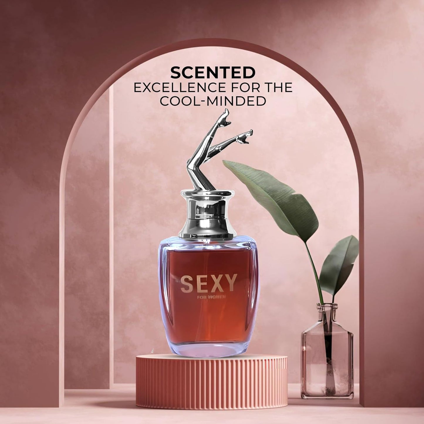 Women's Perfume Combo Sexy Women&Gold Eau De Parfum Long Lasting Fragrance 3.4 Fl Oz Spray Each for Daily Used