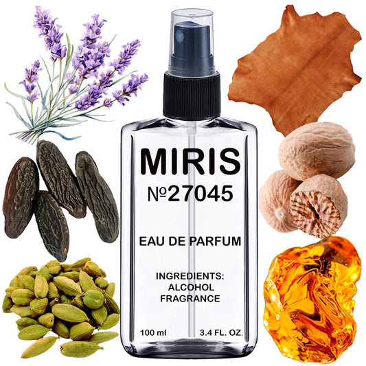 MIRIS No. 27045, Inspired by Code Profumo, Long-Lasting Eau de Parfum for Men, Spray 3.4 Fl Oz / 100 ml