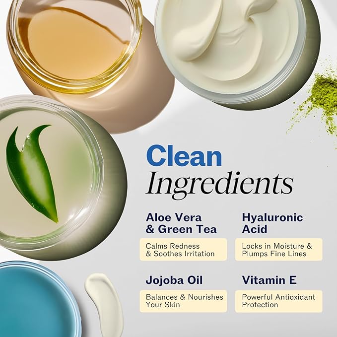 LilyAna Naturals Retinol Cream - Anti-Aging Moisturizer for Face & Neck, Made in USA, Wrinkle Reduction - 1.7oz, 2 Pack