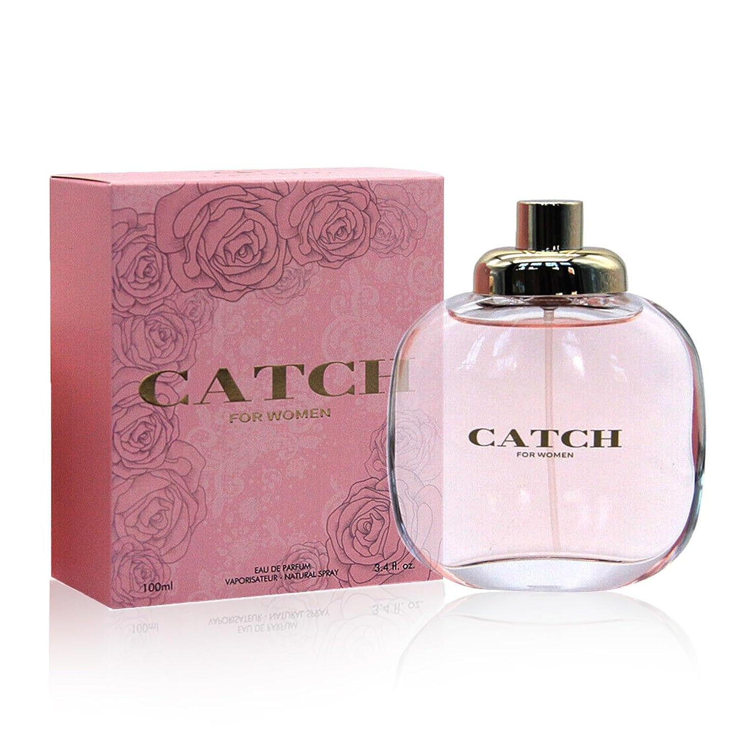 Catch for Women Perfume for Women,Captivating Scent for Confident Elegance Women's Fragrance,3.4 Fluid Ounce Eau de Parfum Daily Used