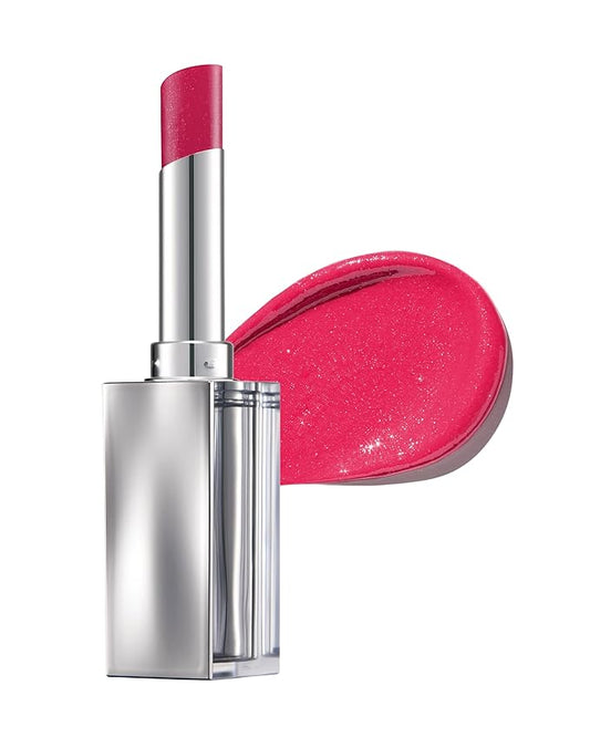 Glint Glow Lip Balm (Cherry So Much, 0.1oz) - Moisturizing Stain Lipstick with Shine for Natural Lips, Tinted Treatment. Luxurious Korean Skin Care Makeup. Chapped, Dry, Cracked