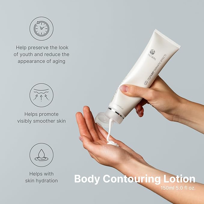 Nu Skin ageLOC Dermatic Effects Body Contouring Lotion | Scientifically Formulated to Deliver ageLOC Anti-Aging Benefits for Visibly Firmer, Hydrated Skin | 2 Pack