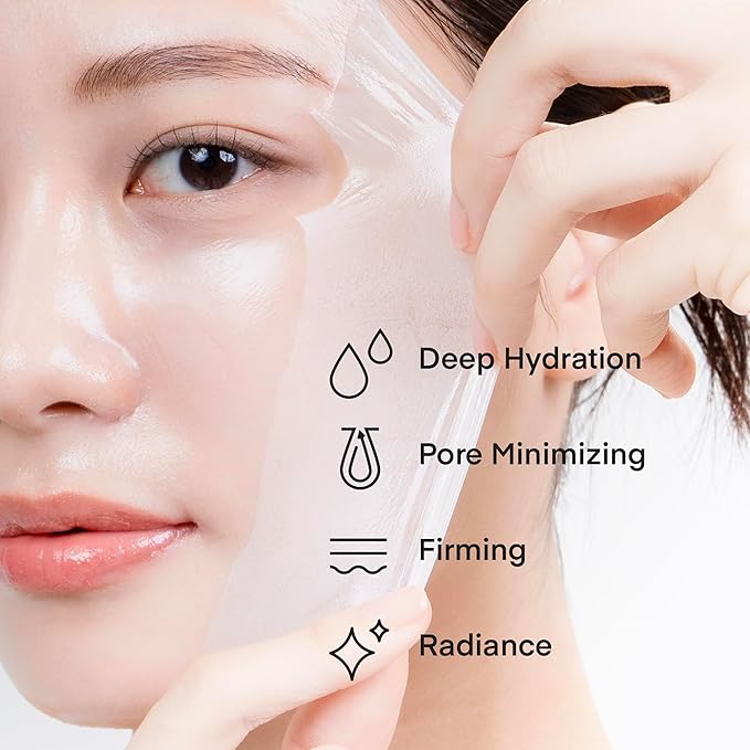 TEREZ & HONOR Rapid Reduction Under-Eye Cream & Collagen Overnight Wrapping Peel-Off Mask