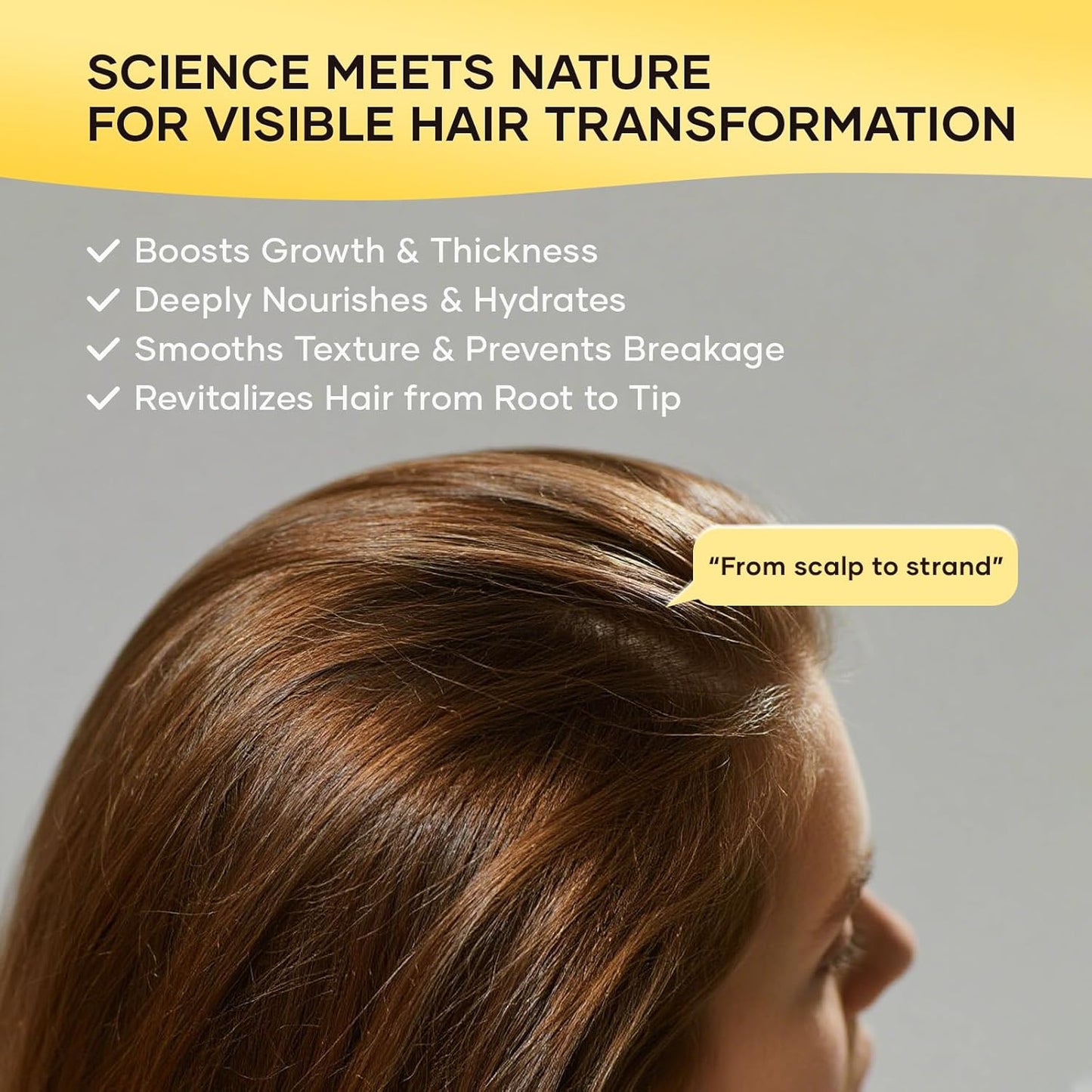 Batana Oil for Hair Growth, Cold-Pressed, Natural & Unrefined, Batana Oil for Dry Damaged Hair, Thinning Hair, Scalp Treatment for Men & Women, Frizz Control, Strength & Shine (4.23 Fl Oz)