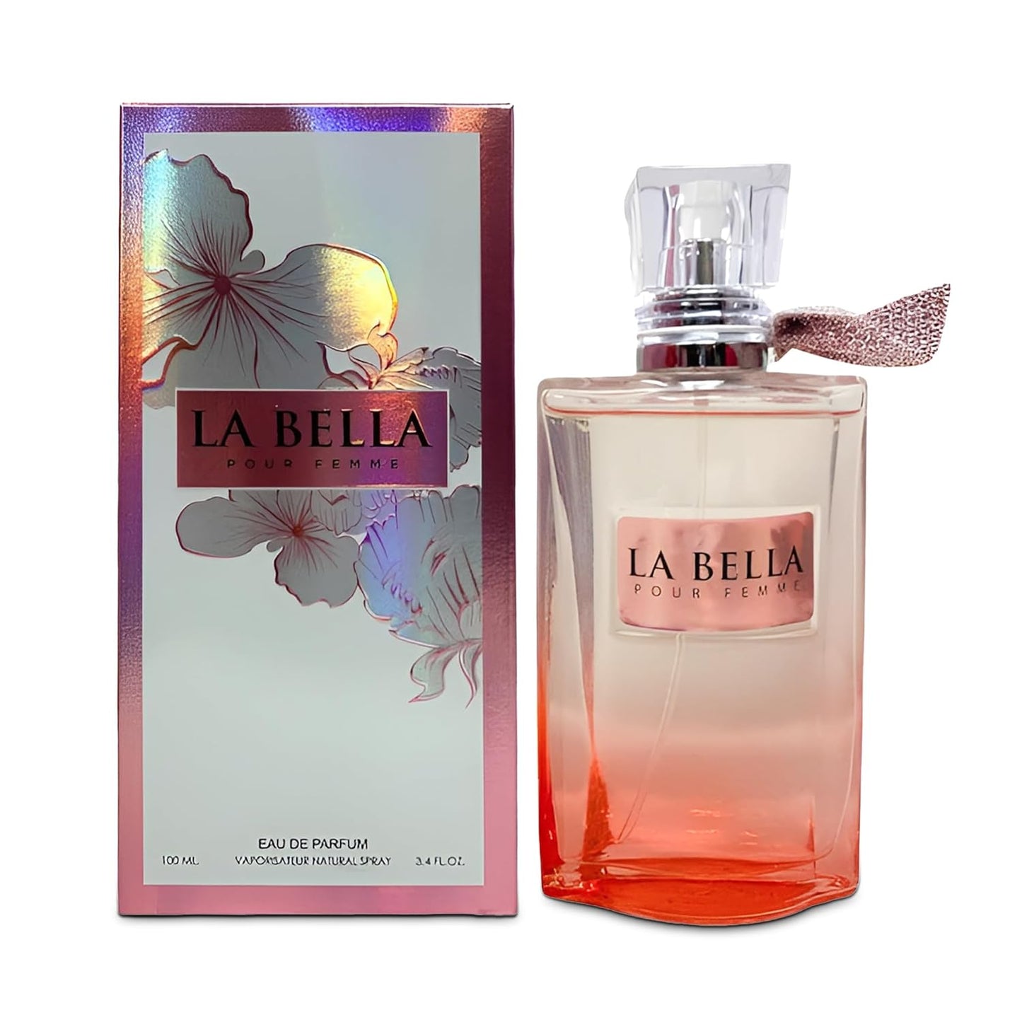 La Bella Perfume for Women Long Lasting Fragrance Eau de Parfum Floral & Sweet Women's Perfume Daily Used 3.4 Fluid Ounce(2 Pack)