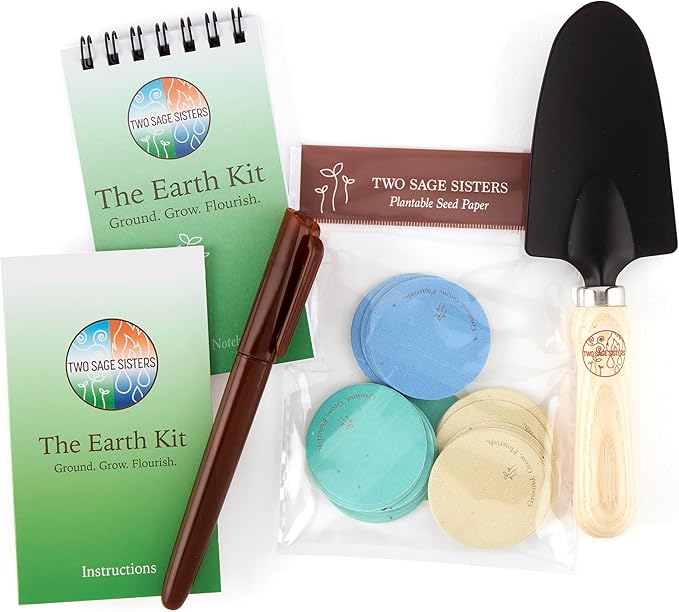 Element Kit Bundle - Self-Care Package for Women and Men – Kickstart The Year with Wellness – Use The Elements to Practice Mindfullness - by Two Sage Sisters