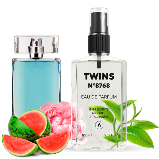 TWINS Impression of Into the Blue | Perfume for Women Eau de Parfum | No.8768 | 3.4 Fl Oz / 100 ml