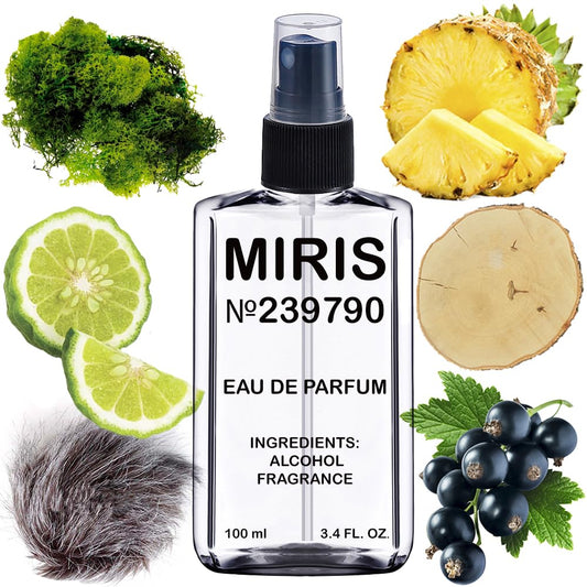 MIRIS No. 239790, Inspired by Aventus, Long-Lasting Eau de Parfum for Men, Spray 3.4 Fl Oz / 100 ml