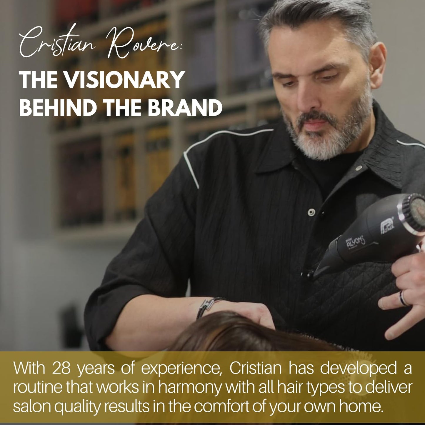 Cristian Rovere - Signature Conditioner - Infused With Collagen, Acai Extract & Organic Argan Oil - Sulfate Free & Paraben Free for All Hair Types - Moisturizing Conditioner - 10 Fl Oz