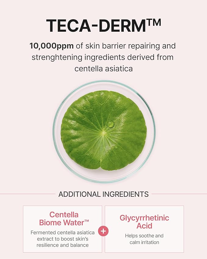 Centellian 24 Madeca Daily Repair Ampoule (Daily Soothing, 1.69fl oz) - Soothing & Hydrating Facial Serum for Sensitive Skin, Skin Barrier Repair & Fast Absorption, Korean Skin Care