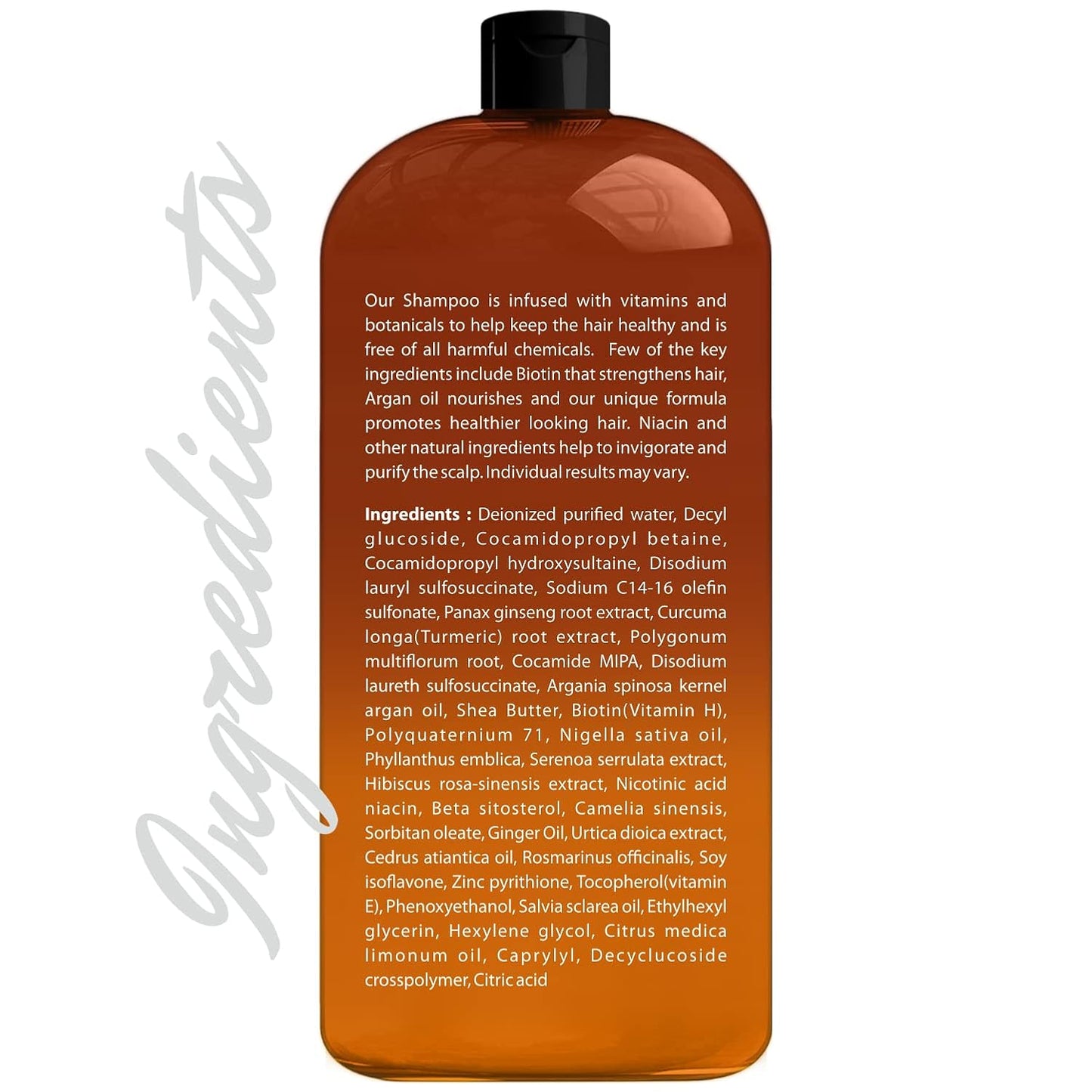 First Botany, Anti Hair Loss and Hair Regrowth Shampoo 16 fl oz, with DHT blockers- Daily Hydrating, Detoxifying, Volumizing Shampoo For Men and Women