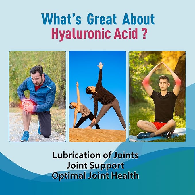 Hyaluronic Acid Gummies, Hyaluronic Acid Supplements Gummies, Hyaluronic Acid with Vitamin C & Biotin 5000mcg for Hair Skin Nails Gummies, 120 Chews