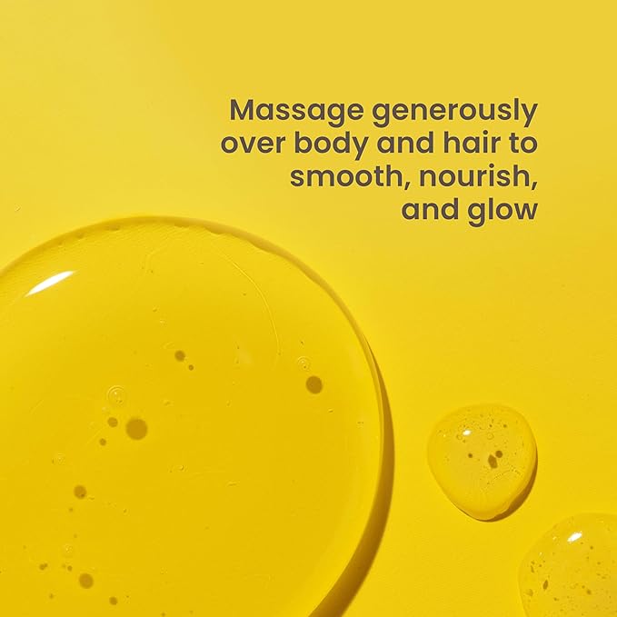 Burt's Bees Shea + Tropical Fruit Luminous Body Oil, Mothers Day Gifts, Non-Greasy, Antioxidant Rich for Glowing Skin, Non-Irritating, Natural Origin Skin Care, 8 oz.